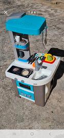 cucina giocattolo bambini Smoby blu