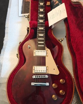 Gibson Les Paul Studio T 2017 Wine Red con Case