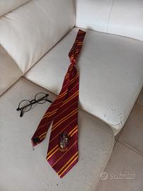 cravatta e occhiali harry potter