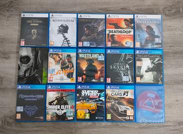 Giochi PS5 e PS4