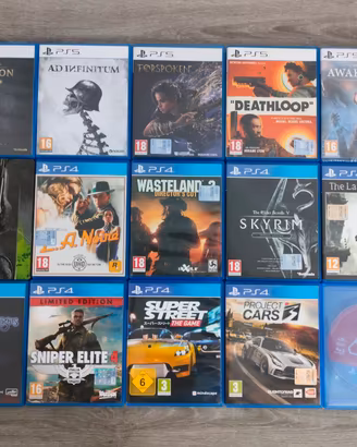 Giochi PS5 e PS4