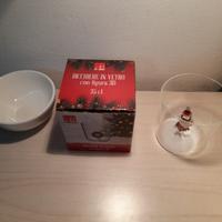 Set Bicchiere 3D Babbo Natale e Ciotola in ceramic