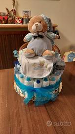 Torte personalizzate pannolini