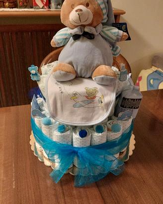 Torte personalizzate pannolini