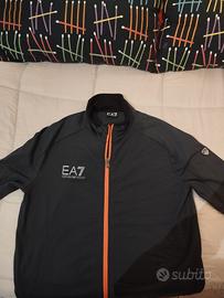 FELPA CON ZIP ARMANI UOMO