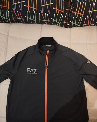 FELPA CON ZIP ARMANI UOMO
