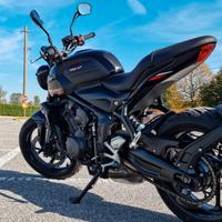 Triumph Trident 660-2025-4.745 km-Nero-Come nuova