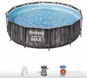 Piscina fuori terra Bestway 5614X Steel Pro Max ro