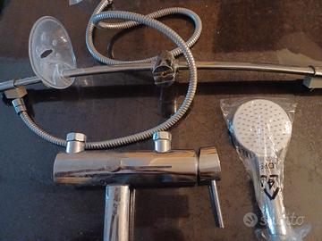 Kit miscelatore pigna tubo attacca