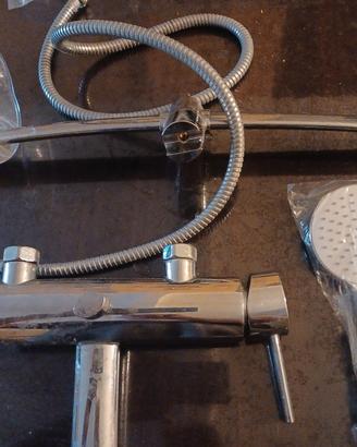 Kit miscelatore pigna tubo attacca