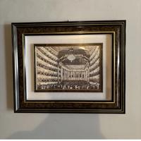 Quadro serigrafia Teatro Alla Scala