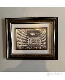 Quadro serigrafia Teatro Alla Scala