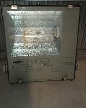 FARO LAMPIONE PROIETTORE DISANO RODIO 3 250W IP65 