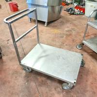 carrello a piattaforma per attrezzatura usato