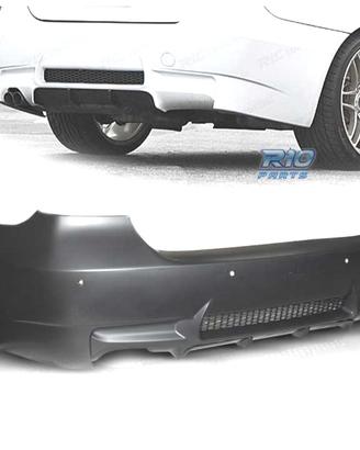 PARAURTI POSTERIORE BMW E90 LOOK M3 PDC DOPPIO SCA