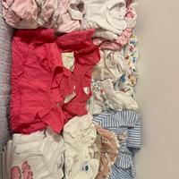 Abbigliamento primavera-estate bimba 3-6 mesi