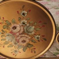 Letto ferro battuto e ottone 