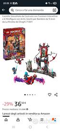 LEGO NINJAGO Villaggio della Tempesta Dragoniano 