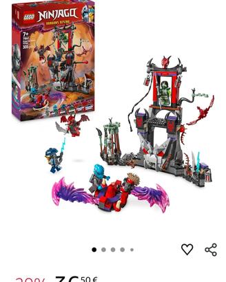 LEGO NINJAGO Villaggio della Tempesta Dragoniano 
