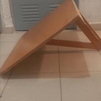 Tavolino pieghevole da parete 90x60 cm