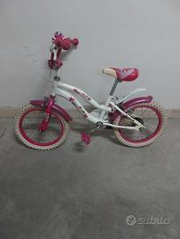 bicicletta per bambina funzionante 