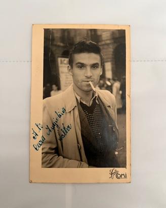 Autografo Walter Chiari