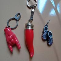 Tre Portachiavi o Portafortuna 