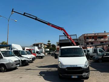 Iveco Daily 35C15 3.0cc Gru'Fassi e Ribaltabile