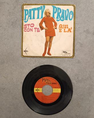 Vinile Patty Pravo 45 giri - Sto con te/Qui e lá