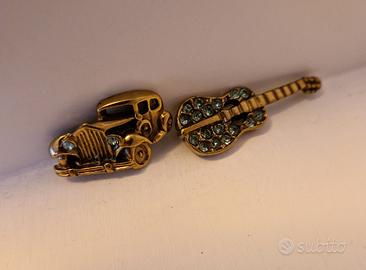 Due spille artistiche anni 60