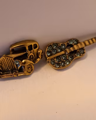 Due spille artistiche anni 60