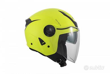 Casco urban jet Ufo Spirit giallo fluo