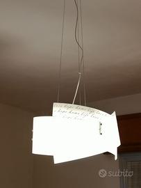 Lampadario vetro 3 luci led