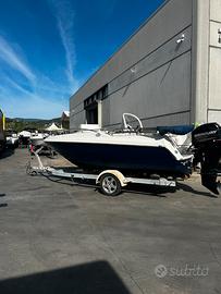 QuickSilver 500 con mercury 40/70 Pro e carrello