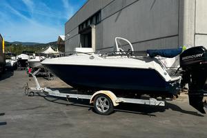 QuickSilver 500 con mercury 40/70 Pro e carrello