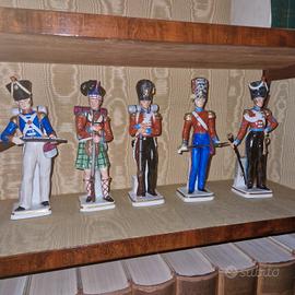 Soldati ceramica capodimonte 