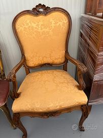 Sedia in stile Luigi XV