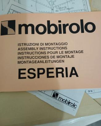 MOBIROLO ESPERIA SCALA IN LEGNO