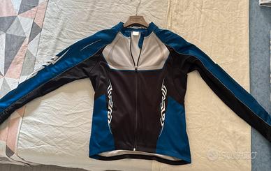 Maglia ciclismo maniche lunghe leggera taglia L