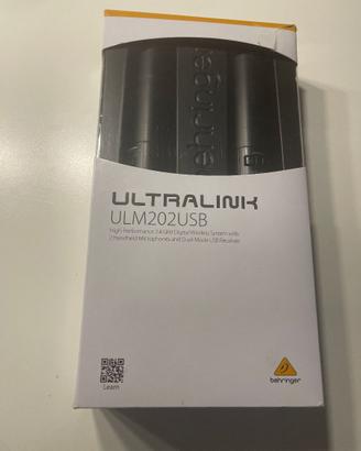 2 Microfoni Wireless Behringer ULM202USB