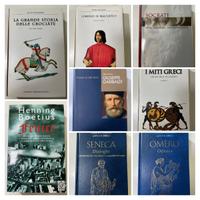 Lotto stock 8 libri lorenzo il magnifico omero gar