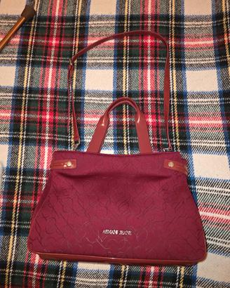 Borsa Armani jeans bordeaux originale