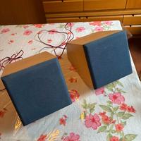 casse stereo in legno 8 watts