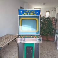 Cabinato arcade “Virtual Action”  monitor CRT 25”