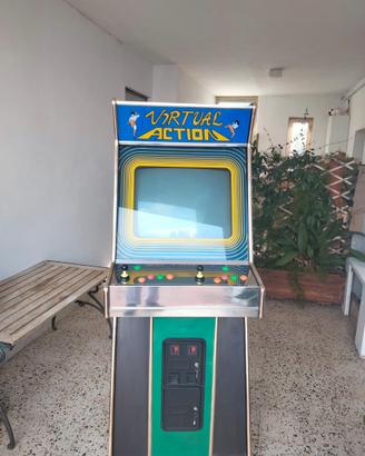 Cabinato arcade “Virtual Action”  monitor CRT 25”
