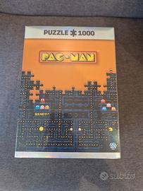 Pac-man puzzle 1000 pezzi bandai nuovo e raro