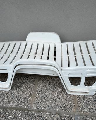 COPPIA Lettino da  terrazzo o piscina