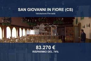 Immobile in asta di 372 m² a San Giovanni in Fiore