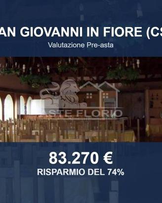 Immobile in asta di 372 m² a San Giovanni in Fiore