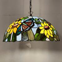 PERENZ - Lampadario cupola vetro Tiffany